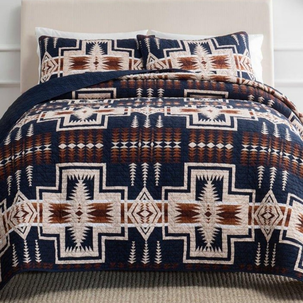Pendleton King sized comforter w/ 2 shams